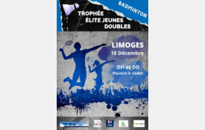 Trophée Elite Jeunes en DOUBLE - Etape 1 -