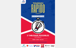 ASBAD - TOURNOI RAPIDO 28 et 29 SEPT 2024