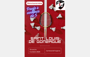 ST LOUIS GONZAGUE - TOURNOI MIXTE