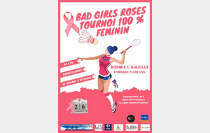 TOURNOI 100% féminin double dame Octobre Rose