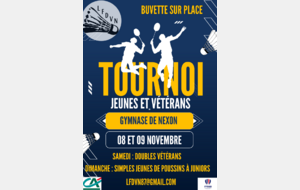 TOUNOI JEUNES ET VETERANS NEXON