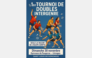 1er Tournoi de doubles intergenre - SLG