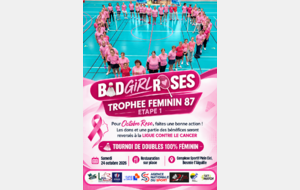 BADGIRLS ROSES &amp; TROPHEE FEMININ HAUT-VIENNOIS