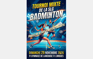 Tournoi de Mixtes - La Saint Louis de Gonzague