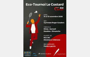Eco-Tournoi Le Costard - Bad Feytiat
